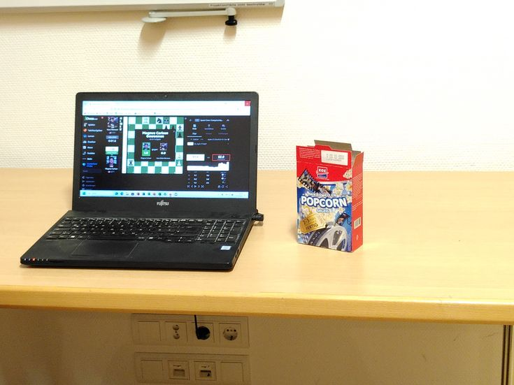 Schach und Popcorn